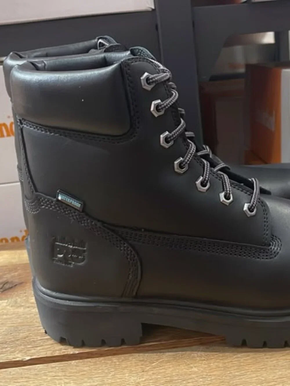 TIMBERLAND PRO MEN'S  6'' COMPOSITE SAFETY TOE BLACK 126038-001 ALL SIZES